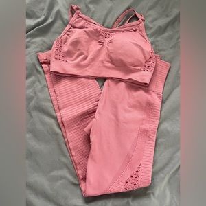Dusty Rose Workout Set